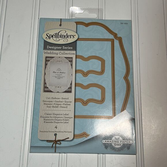 Spellbinders Designer Series Wedding Collection  S6-082 New - Picture 1 of 1
